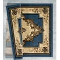 thumbnail image 2 of United Weavers Bristol Area Rug 2050 10560 Fallon Blue Curls Petals 5' 3" x 7' 6" Rectangle, 2 of 2