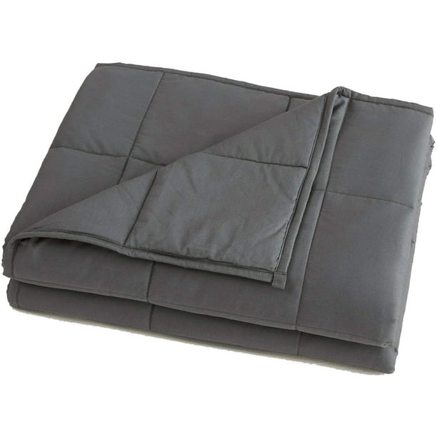 Chezmoi Collection Weighted Blanket (5 lbs 36"x48") Cool Heavy Cotton