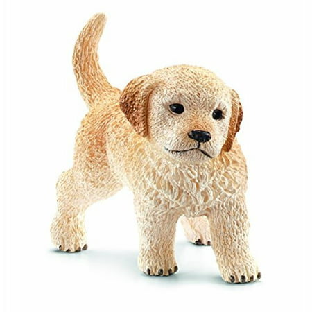 Schleich Puppy Golden Retriever Toy Figure