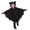 Z-02Black, variant on Ruyang Kids Boys Girls Hooded Jumpsuit Bat Wing Zip Up Halloween Outfit Autumn Holiday Party Dress Up Clothing 3-14 Years