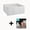 Sea Salt, variant on Lifesmart LS350DX Pillow Bundle 5-Person Outdoor Patio Hot Tub Spa W/ 28 Jets & Cover, Taupe with Spa Pillows included!