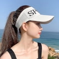 thumbnail image 3 of Yaju Fashion Sports Caps, Sun Caps, Men's Caps, Women's Caps For Anyone (1 Piece) White, 3 of 3