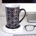 thumbnail image 4 of Salton Electric Mug Warmer | Keeps Beverages Hot for Hours | Versatile Coffee, Tea, Candle & Sauce Warmer | Compact Desk Accessory | Ideal for Office & Home | White | 100% Canadian-owned & operated, 4 of 7