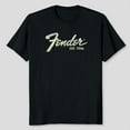 thumbnail image 3 of Fender Classic Fender Est. 1946 Short Sleeve T-Shirt Men's And Women's Graphic Tee 100% Cotton by TBun, Full Sizes S-5XL, 3 of 5