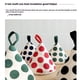 thumbnail image 3 of Tapa de olla Cateissary Triangular resistente al calor quemaduras seguras para las manos mientras cocina con tapa de olla Triangular Cocina y Comedor rojo, 3 of 6