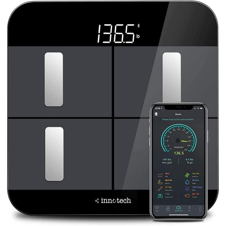 Innotech Body Fat Scale Smart Bluetooth Digital Bathroom Scales