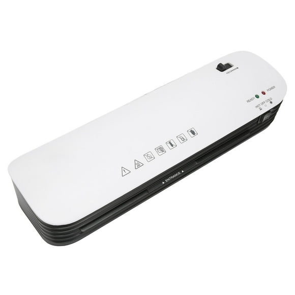 260W 9in Hot Cold Laminator for with ABS Anti Jam System, Thermal Laminating Machine with Paper Trimmer and Corner Rounder for School Office