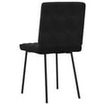 thumbnail image 5 of vidaXL Dining Chairs 6 pcs Black Velvet, 5 of 5