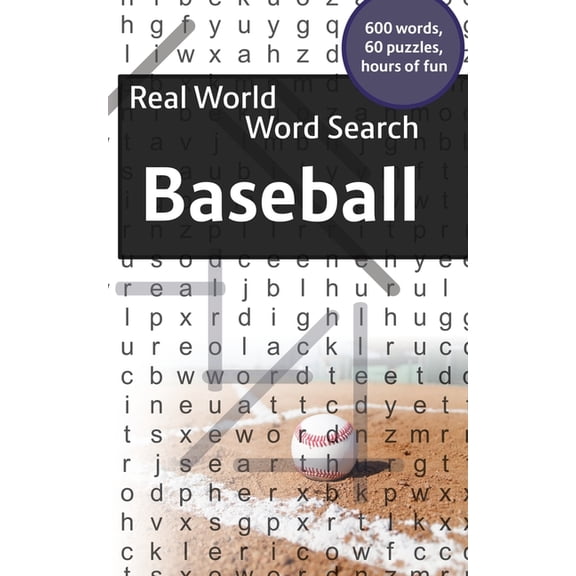 Real World Word Search Real World Word Search: Baseball, Book 26, (Paperback)