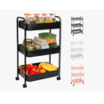 thumbnail image 1 of Carrito Organizador De Metal Transportador color negro, 1 of 4