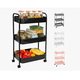 thumbnail image 1 of Carrito Organizador De Metal Transportador color negro, 1 of 4