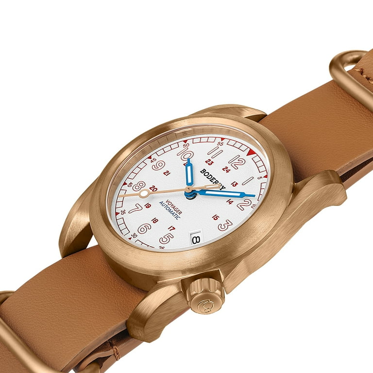 Boderry VOYAGER Field Watches Bronze Case Automatic Mechanical