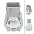 thumbnail image 1 of Electric Vegetable Shredder, Portable Rechargeable with 3 Blades Cheese Grater for Chopping and Shredding, Safety Lock for Kitchen Use, 1 of 7