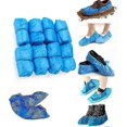 thumbnail image 1 of 100pcs Disposable Shoe Cover, Plastic Foot Cover, Shoe Cover, Indoor Dustproof Cleaning Shoe Cover, 1 of 5