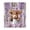 B-Purple, variant on Funny Highland Cow Shower Curtain, Purple Cute Rustic Western Floral Daisy Wooden Farmhouse Bath Curtain, Country Animal Fabric Waterproof Shower Curtain Set for Bathtub Decor, 71X71IN