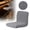 Dark Gray, variant on Bar Stool Covers, Stretch Bar Stool Chair Cover SliPCovers, Jacquard Counter Stool Bar Chair Covers for Kitchen Pub Dining Room (White)