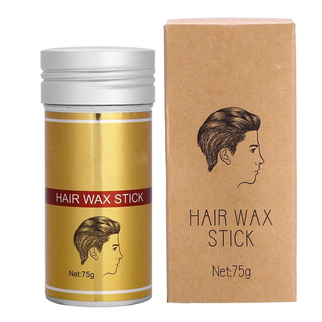 75g/Botella de cera para el cabello en barra, crema de cera en gel para cabello dañado, peinado natural de larga duración