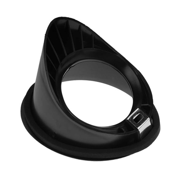 HEALEEP Fuel Filler Gas Tank Cap Cover Black ABS Designed for Transit MK5 Users 1Set