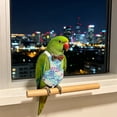 thumbnail image 7 of Reusable Bird Diaper Flight Suit with Adjustable Straps Leakproof Lining for Cockatiel Parrot Pigeon Conure Sun Parakeet Macaw(Blue,L), 7 of 7
