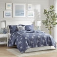 thumbnail image 4 of Harbor House Cotton 4 Piece King Coverlet Set with Navy Finish HH13-1836, 4 of 5