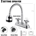 thumbnail image 5 of Llave Baño Solvex SP-40065 4 Pulgadas Cromado Pulido, 5 of 5