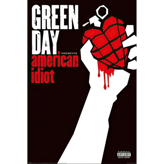 Green Day - Music Poster (American Idiot - Album Cover)