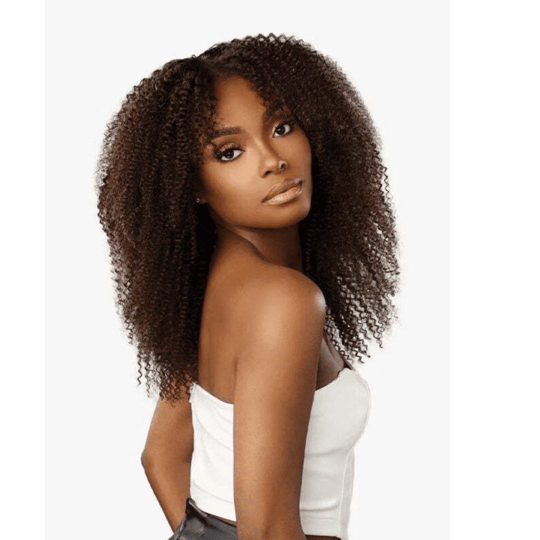 Sensationnel Empire 100% Human Hair Multi-Pack Wet & Wavy Bundle Pack- Kinky Curly