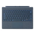 thumbnail image 1 of Ice Crystal Blue 7-Color Backlit Slim Wireless Bluetooth 5.1 Keyboard with Multi-Touch Touchpad, Magnetic Detachable for Microsoft Surface Pro 7 Plus/Pro 7/Pro 6/Pro 5/Pro 4/Pro 3 12.3-inch Tablets,, 1 of 4