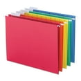 thumbnail image 3 of Smead Colored Hanging File Folders, Letter Size, 1/5-Cut Tab, Assorted, 25/Box (64059), 3 of 5