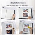 thumbnail image 5 of Large Photo Album Self Adhesive 4x6 5x7 8x10 Scrapbook Album DIY Picture Book, Gifts for Mom, Family Baby and Wedding, with Metal Pen and Plastic Board, 5 of 9