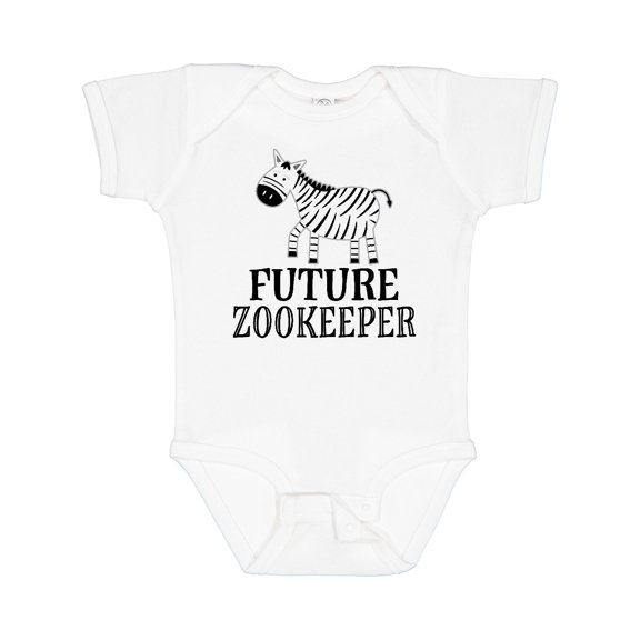 Inktastic Future Zookeeper Zoo Animals Boys or Girls Baby Bodysuit