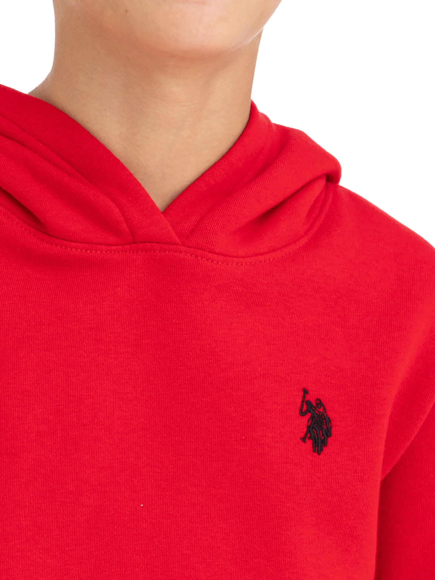 U.S. Polo Assn. Boys Fleece Pullover Hoodie, Sizes 4-18