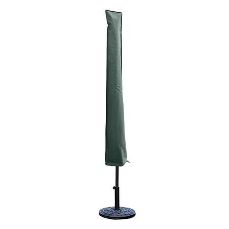 Outdoor Umbrella Cover - ORNO TTOBE Outdoor Patio Umbrella Cover for 7-11ft Umbrella with Zipper, Water Resistant