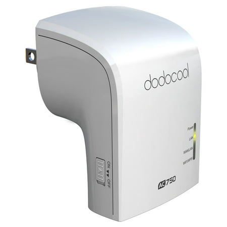 dodocool AC750 Dual Band Wireless Wi-Fi AP / Repeater / Router Simultaneous 300Mbps and