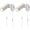 White | Plug-In | 2 Pack, variant on isiln Plug-in LED Wll Spotlights, 12W 3000K Wrm White, 2 Pck, White