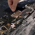thumbnail image 4 of Ambesonne Galaxy Jigsaw Puzzle Durable Cardboard, Rocket Travelling Space, 1000 pcs, Grey Navy Blue, 4 of 5
