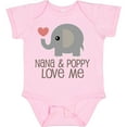 thumbnail image 3 of Inktastic Nana and Poppy Love Me Boys or Girls Baby Bodysuit, 3 of 5