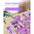 thumbnail image 3 of Set Organizador de Cajones Caddy BiuLeon 25 PCS Morado, 3 of 7