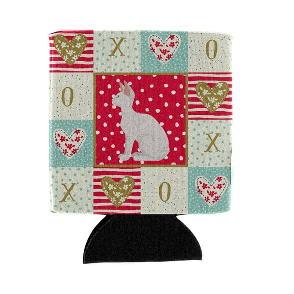 Carolines Treasures CK5796CC Sphynx 3 Cat Love Can or Bottle Hugger Can Hugger multicolor