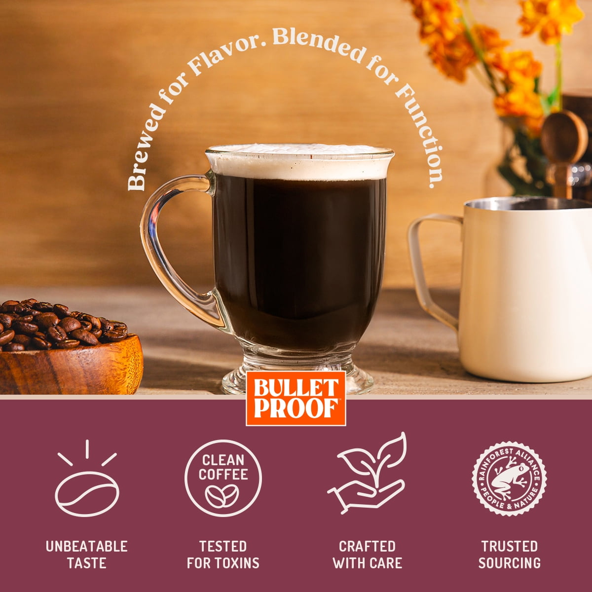 Bulletproof The Maximizer Single-Serve Coffee Pods, Prebiotic Coffee for Metabolism and Gut Health, 24 Count