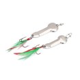 thumbnail image 4 of Juego De Cebos De Pesca Duros De Metal Con Vibración, 2 Uds., Señuelos De Pesca Duros Con Anzuelo, 10g, Plateado, 15g, Plateado, 4 of 8
