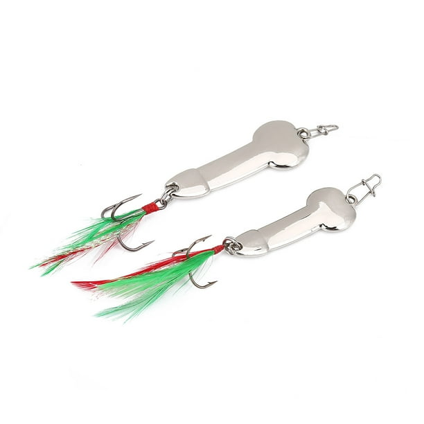 Metal Fishing Lures, Lightweight 2pcs Fihsing Bait, For River