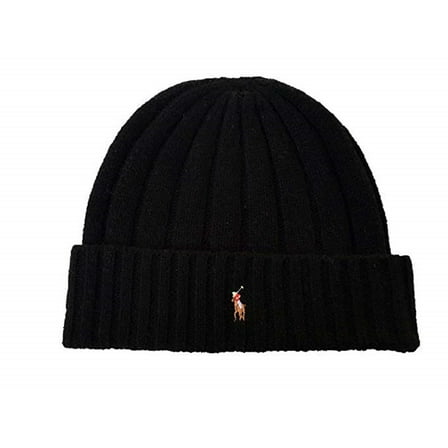 Polo Ralph Lauren Men`s Signature Merino Cuffed Beanie