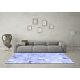 thumbnail image 3 of Ahgly Company Indoor Round Patchwork Blue Transitional Area Rugs, 8' Round, 3 of 4