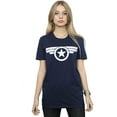 thumbnail image 3 of Captain America: Super Soldier Womens Logo T-Shirt, 3 of 3