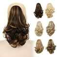 thumbnail image 1 of onlyliua Liquidación Peluca de Seda de Alta Temperatura, Cabello Corto Femenino, Cola de Caballo, Cola de Caballo Corta y Rizada, 1 of 3