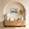 thumbnail image 5 of Lotus and hummingbird wall art canvas decorative frame, spa-inspired yoga Zen-inspired tranquil wellness home decor., 5 of 10
