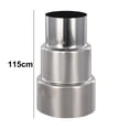 thumbnail image 4 of Stainless Steel Flue Liner Reducer/ Tubing Connector Chimney Adaptor Stove Pipe, 4 of 9