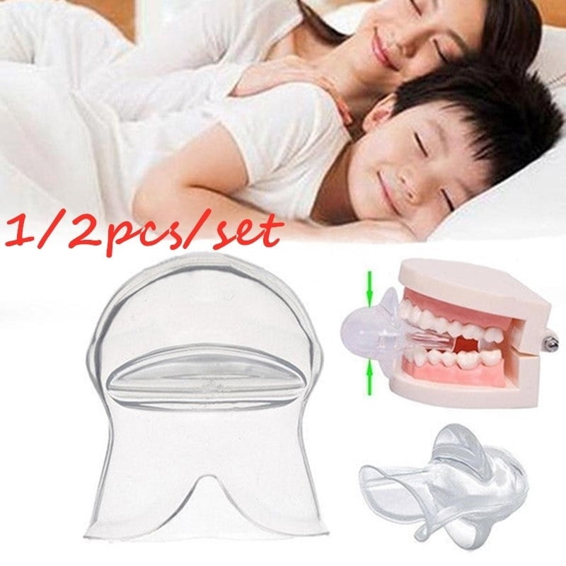 AkoaDa Anti Snoring Tongue Device Silicone Sleep Apnea Aid Stop Snore