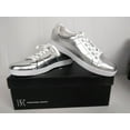 thumbnail image 1 of Inc International Concepts Mens Sneaker Silver Orion White Lace Up Fashion Shoes, 1 of 12